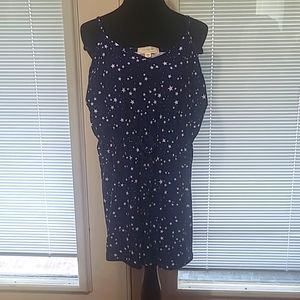 Blue Star Shorts romper XL
